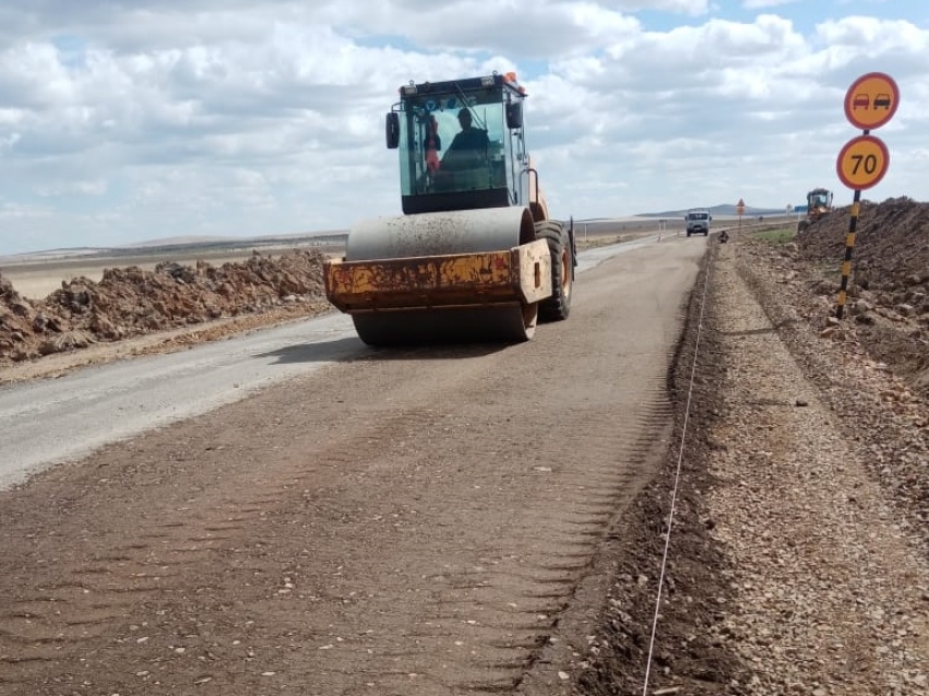 Опережая график: Дорогу Забайкальск – Приаргунск ремонтируют в Забайкалье 